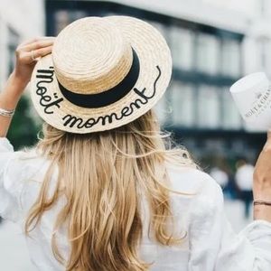 Moet & Chandon “Moet Moment" Straw Hat